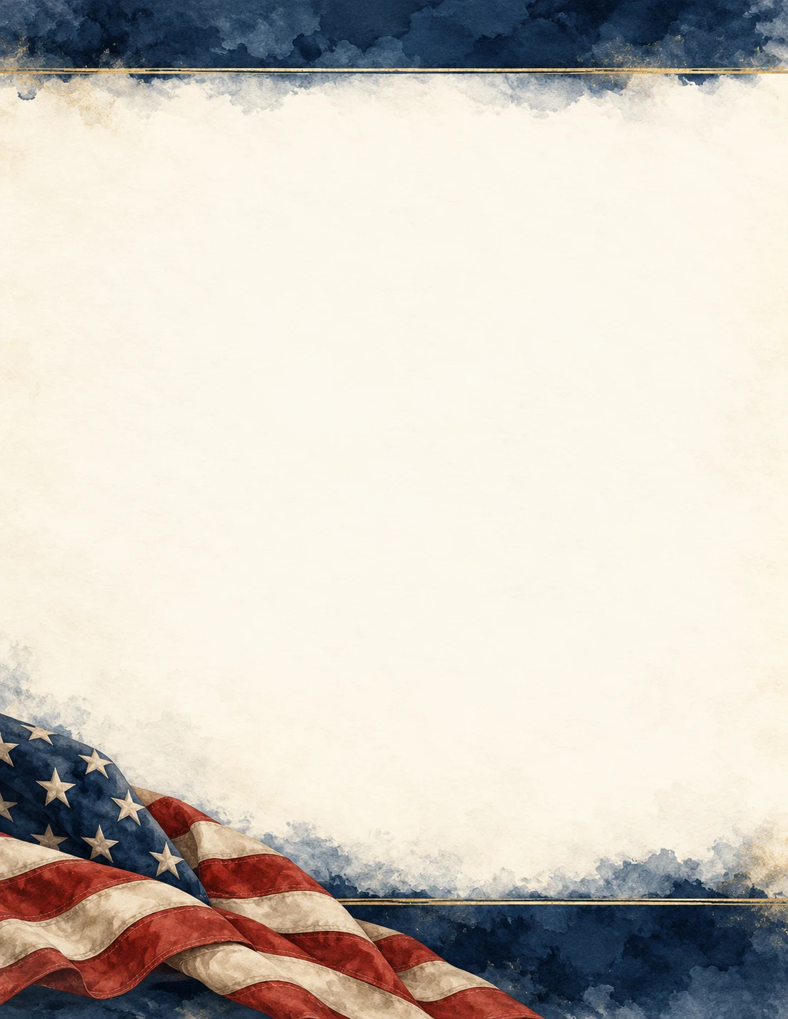 Decorative heritage memorial stationery artwork